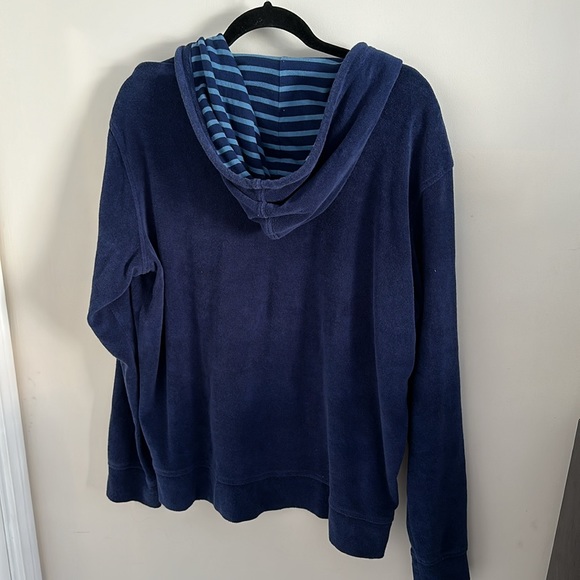 Lands End Large terry cloth sweater - Picture 3 of 4